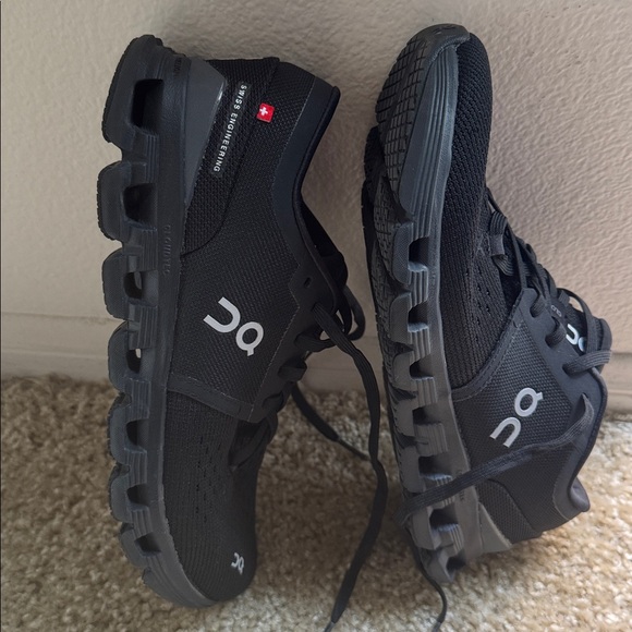 On Running Women’s Black Cloud Athletic Shoes - Picture 6 of 6